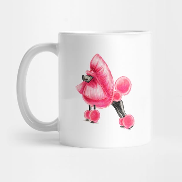 Pink Poodle by Svetlana Pelin